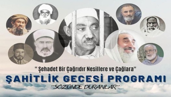 Şehadet Ve Sözünde Duranlar Gecesi Gerçekleştirildi