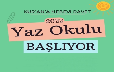 YAZ OKULU BAŞLIYOR !!!